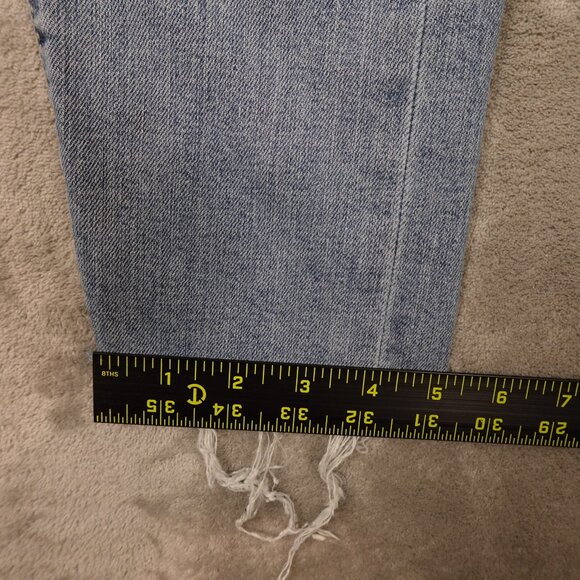 Levi’s Jeans Wedgie Skinny Distressed High-Rise Jean Women’s Size 29 Blue - Picture 9 of 14